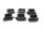 Bagagebærermonteringssæt BMW R 1200 GS K25 0307 R12 04-07