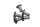 Skruer til bagbremseskive BMW R 1200 GS K25 0307 R12 04-07