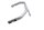 Windshield bracket, front bar strut mount BMW R 1200 GS K25 0307 R12 04-07