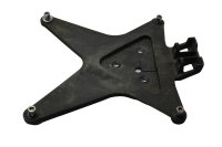 License plate holder base carrier splash guard Ducati Monster 1200 S M600 14-16