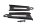Halter Verkleidung links rechts vorne BMW R 1200 GS K25 0307 R12 04-07