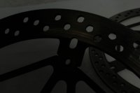 Front brake discs, pair, drilled, screw fastening Ducati Monster 1200 S M600 14-16