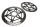 Front brake discs, pair, drilled, screw fastening Ducati Monster 1200 S M600 14-16
