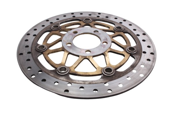 Front floating brake disc, drilled Kawasaki ZR 7S ZR750F H 01-04