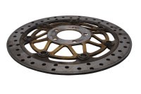 Front floating brake disc, drilled Kawasaki ZR 7S ZR750F H 01-04