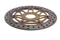 Front floating brake disc, drilled Kawasaki ZR 7S ZR750F H 01-04