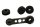 Radiator mount rubber bearing damper set Ducati Monster 1200 S M600 14-16