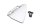 Afdekking voor de achterrempomp, bescherming voor het spatbord BMW R 1200 GS K25 0307 R12 04-07