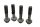 Frame screw set front mounting antler Ducati Monster 1200 S M600 14-16