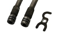 Oil line set braided fittings Ducati Monster 1200 S M600 14-16