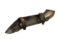 morsetto di fissaggio dello scudo termico di scarico parafango Ducati Monster 1200 S M600 14-16