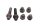 Juego de tuercas y pernos del colector de escape (tornillo hexagonal) BMW R 1100 GS 259 0409 93-99