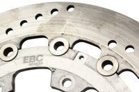 Front left drilled brake disc BMW K 100 RS 4 Ventiler K589 0523 89-92