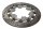 Front left drilled brake disc BMW K 100 RS 4 Ventiler K589 0523 89-92