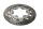 Front left drilled brake disc BMW K 100 RS 4 Ventiler K589 0523 89-92
