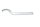 Rear suspension strut adjuster hook wrench Motorrad Zubehör universell