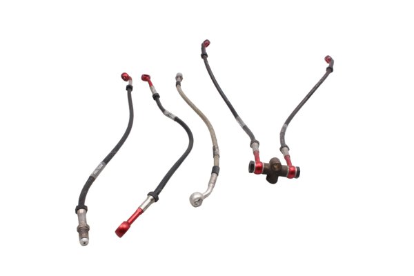 Stålflettet bremseslangesæt for og bag BMW R 1100 GS 259 0409 93-99