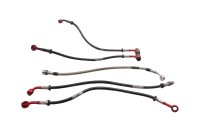 Stålflettet bremseslangesæt for og bag BMW R 1100 GS 259 0409 93-99