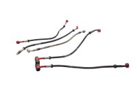 Stålflettet bremseslangesæt for og bag BMW R 1100 GS 259 0409 93-99