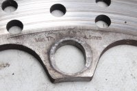 Disque de frein avant droit percé, épaisseur minimale 4,8 mm ; épaisseur minimale 4,5 mm BMW R 1100 GS 259 0409 93-99