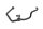 Conduite dhuile, refroidisseur dhuile avant, raccord de conduite BMW R 1100 GS 259 0409 93-99