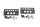 kit de montage pour support de siège arrière BMW R 1100 GS 259 0409 93-99