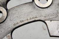 drilled brake disc, front right BMW K 100 RS 4 Ventiler K589 0523 89-92