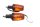 Coppia di connettori arancione sinistra destra Ducati Supersport 750 SS i.e Nuda 02-02