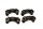 Cappelli dei cuscinetti dellalbero motore, gusci dei cuscinetti BMW K 100 RS 4 Ventiler K589 0523 89-92