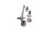 Justeringsgreb til bageste koblingsgreb BMW R 1100 GS 259 0409 93-99