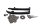 Timing chain kit, tensioner, chain guides, sprocket BMW R 1100 GS 259 0409 93-99