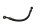 Rear brake line, hydraulic hose BMW K 100 RS 4 Ventiler K589 0523 89-92