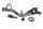 Bagbremsepedal bremsepedalmonteringsaksel BMW R 1100 GS 259 0409 93-99