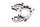 joint détanchéité du palier du carter de pompe dentraînement du moteur de pompe à huile BMW R 1100 GS 259 0409 93-99
