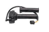 Throttle grip housing, electronic throttle, throttle cable, black, pair of grips Ducati Panigale 1199 R 17-17