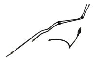 Raccordement avant de la conduite de frein ABS BMW K 100 RS 4 Ventiler K589 0523 89-92