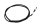 Choke cable, cold start cable, carburetor cable BMW K 100 RS 4 Ventiler K589 0523 89-92