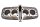 Cylinder block, cylinder liners, cooling, four-cylinder 887 Kawasaki ZR 7S ZR750F H 01-04