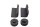 Rubberen bufferset voor brandstoftank, tankrubber, bevestigingsrubber Honda XL 1000 V SD01 99-00