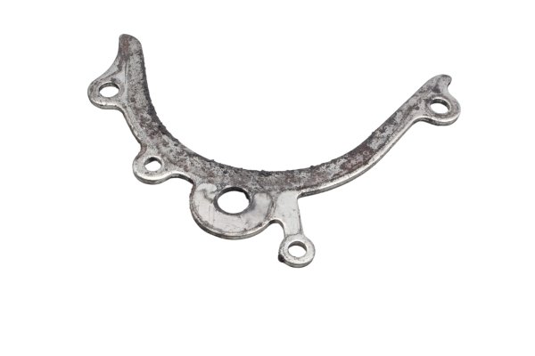 Bevestigingsplaat voor kettingbeschermer, voorzijde, onder Honda XL 1000 V SD01 99-00