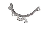 Bevestigingsplaat voor kettingbeschermer, voorzijde, onder Honda XL 1000 V SD01 99-00