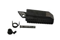 Front left drivers footrest rubber mount BMW K 100 RS 4 Ventiler K589 0523 89-92