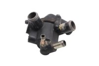 Aansluiting van de sensor in het thermostaathuis van de koelvloeistofthermostaat Honda XL 1000 V SD01 99-00