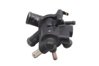Aansluiting van de sensor in het thermostaathuis van de koelvloeistofthermostaat Honda XL 1000 V SD01 99-00