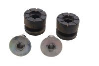 Set brandstoftankdemperbussen, rubber met hulzen Honda XL 1000 V SD01 99-00