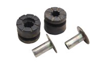Set brandstoftankdemperbussen, rubber met hulzen Honda XL 1000 V SD01 99-00
