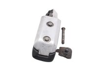 Voetsteun passagier, linksachter, rubberen plaat, bevestigingsbout Honda XL 1000 V SD01 99-00