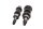 Gearbox shaft gear pair manual transmission Kawasaki ZR 7S ZR750F H 01-04