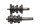 Vaihteiston akseli, vaihdeakselisarja, hammaspyörä BMW F 650 GS Dakar R13 0176 00-03