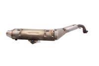 uitlaatdemper linksachter uitlaatsysteem Honda XL 1000 V SD01 99-00